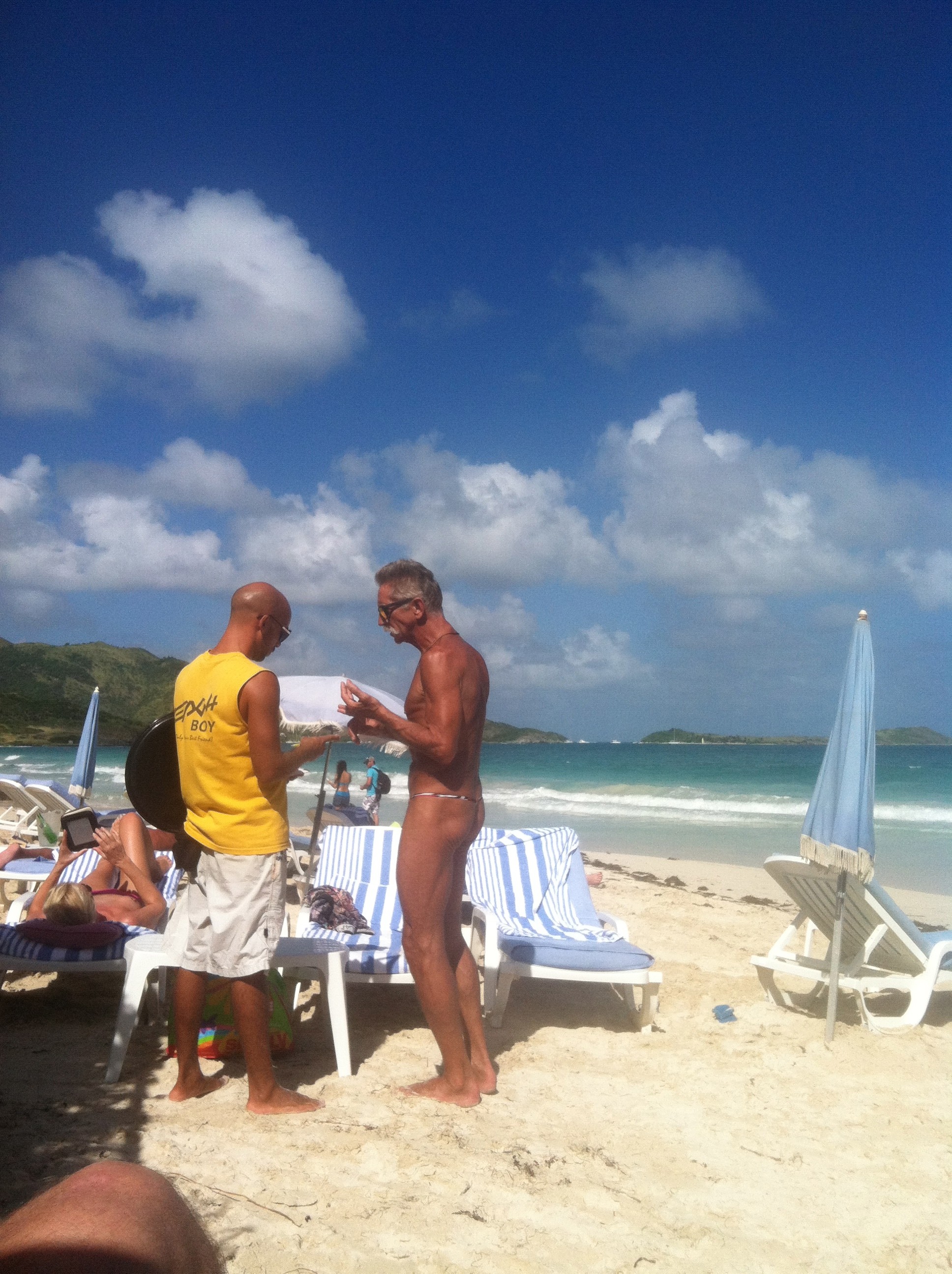 beaches st martin Nude