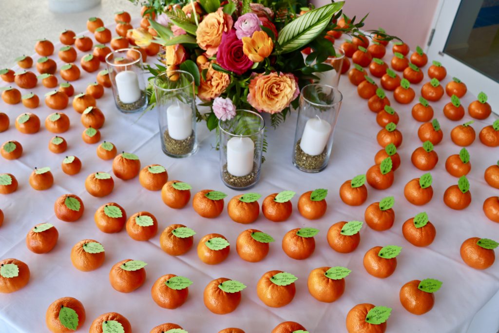 Gulf Stream Florida Fruity Wedding Details In The Sunshine State